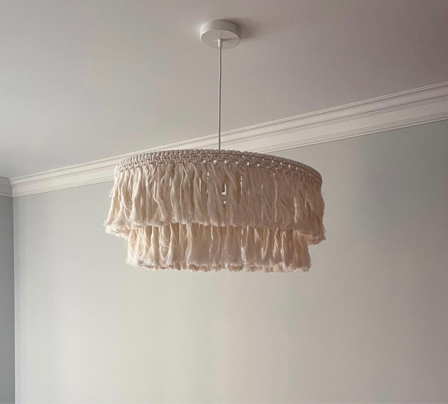 Макраме люстра, абажур, светильник в интернет-магазине Ярмарка Мастеров ...