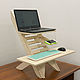 UPDesk - стойка-трансформер для ноутбука. Столы. Парты-Конторки, растущие стулья. Интернет-магазин Ярмарка Мастеров.  Фото №2