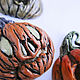 Order Terrible pumpkin brooch badge, pumpkin brooch for Halloween, scary pumpkin. Bionika - Polymer Clay Jewelry (Bionika). Livemaster. . Brooches Фото №3