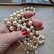 Order Pearl thread, vintage baroque Japanese pearls. Vintage Treasures. Livemaster. . Vintage necklace Фото №3