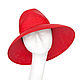 hats: Wide-brimmed hat. Hats1. liliafisher (liliafisher). Online shopping on My Livemaster.  Фото №2