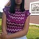 Топ "Марианна". Топы. GLM CROCHET. Ярмарка Мастеров.  Фото №5