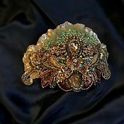 Украшения handmade. Livemaster - original item Hair bow Evening gold. Handmade.
