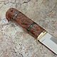 Order Knife 'Peshets-2' 95h18 stab.Karelian birch. Artesaos e Fortuna. Livemaster. . Knives Фото №3
