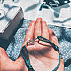Серебряный браслет Сверхновое. Браслет-шнурок. ОКО JEWELRY/Серебро Татьяны Щаповой. Ярмарка Мастеров.  Фото №6