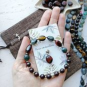 Украшения handmade. Livemaster - original item Gifts on February 23: bracelet made of natural stones. Handmade.