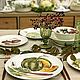 Order Porcelain painting Table service Vegetables on a plate. ArtFlera (artflera). Livemaster. . Tea & Coffee Sets Фото №3