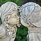 A couple of children in love made of concrete sculpture Provence. Figurines. Decor concrete Azov Garden. My Livemaster. Фото №5