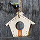 The bird house 'Teremok baby'. Bird feeders. Art bird feeder. Online shopping on My Livemaster.  Фото №2