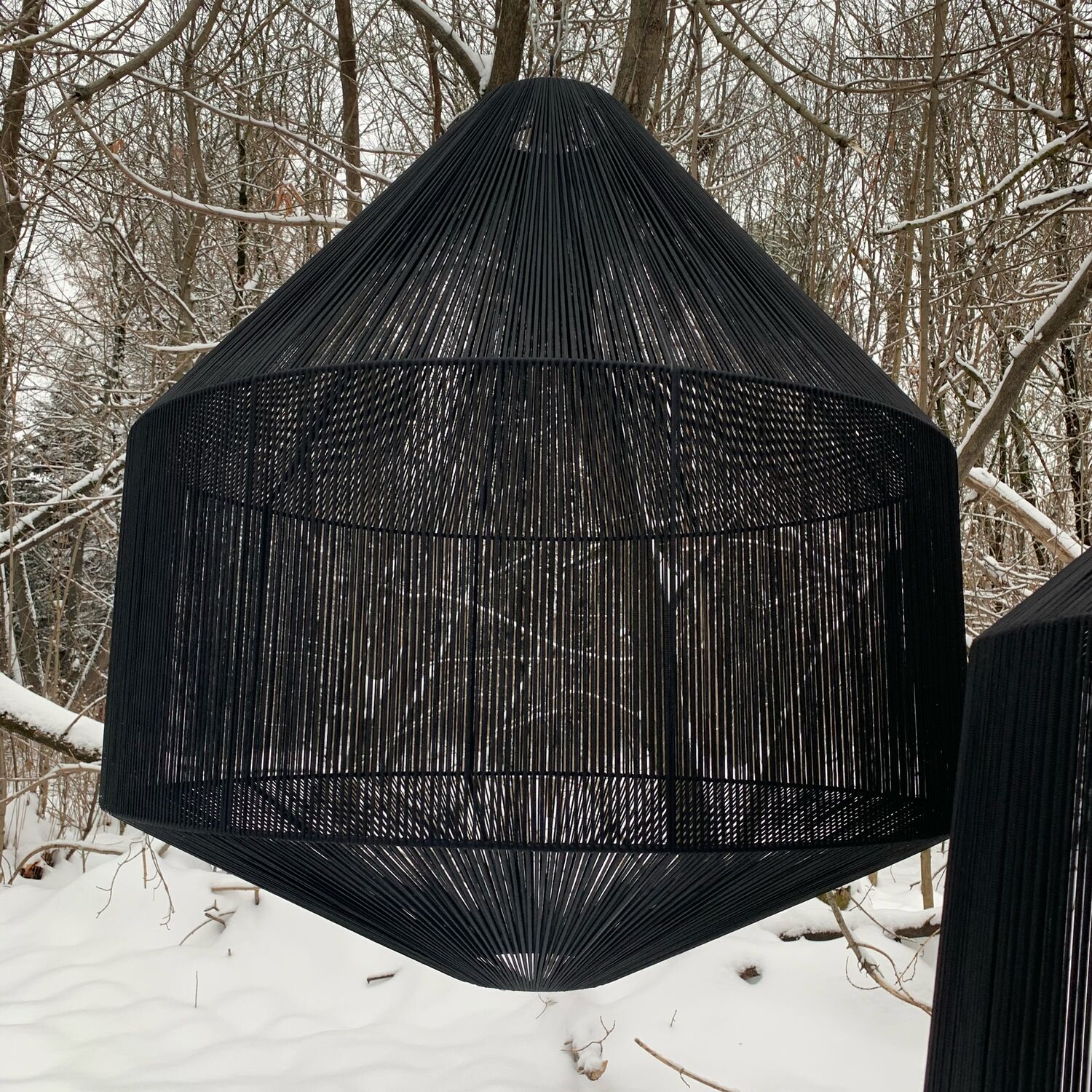 Абажур из ниток в интернет-магазине Ярмарка Мастеров по цене 23000 ...