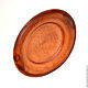 A wooden plate, a dish made of Siberian cedar wood.35 cm. T18. Plates. ART OF SIBERIA. My Livemaster. Фото №5