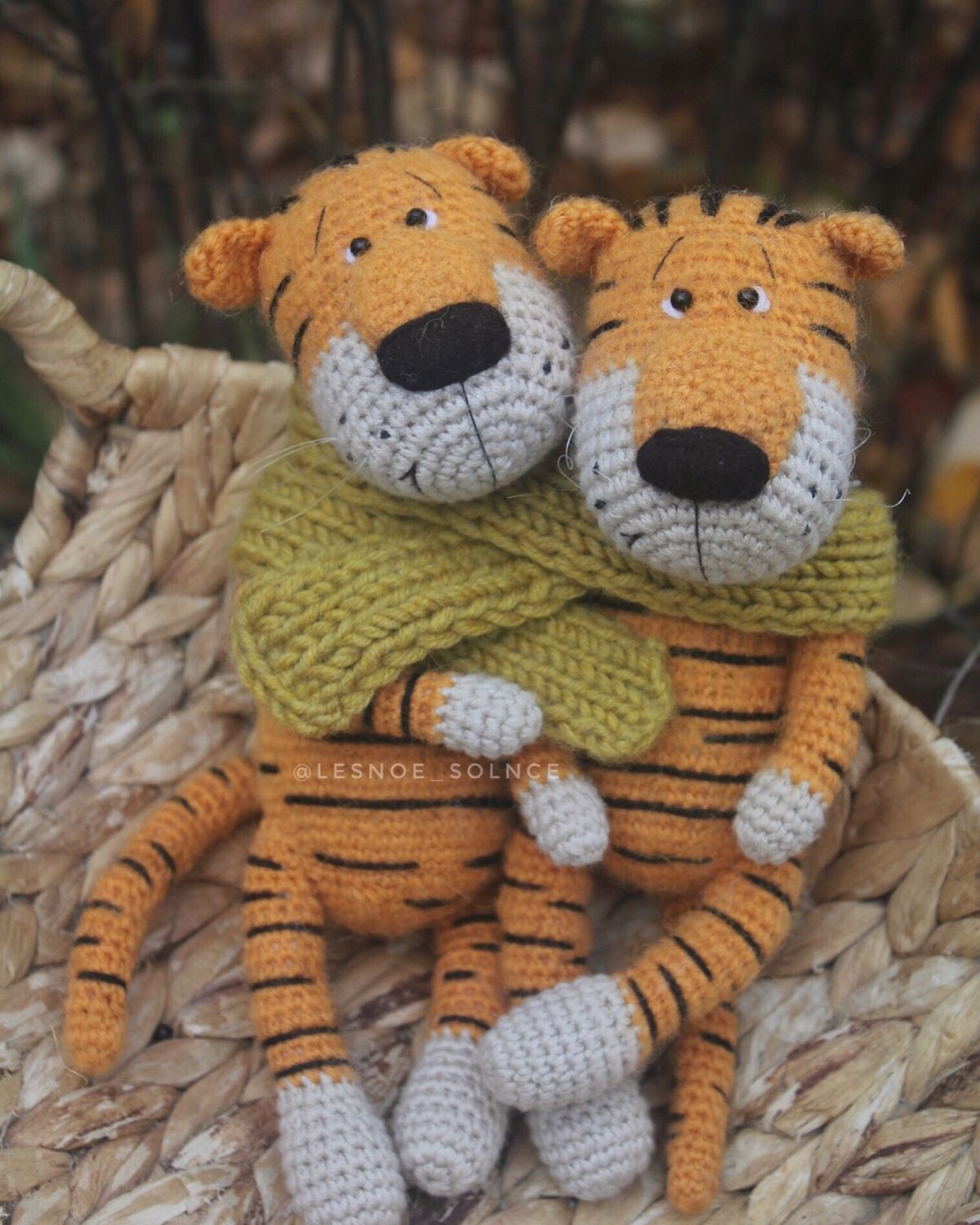 Вязать Крючком Новогодние Игрушки Тигры Вязать Крючком Новогодние Игрушки Тигры