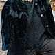 Sheepskin coat for women 'North Sea'. Afghan Coats. Юлия Левшина. Авторский войлок COOLWOOL. Online shopping on My Livemaster.  Фото №2
