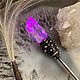 Order Luminous Hairpin with rock Crystal (h1-002-b-20). #Ofel_way. Livemaster. . Hairpin Фото №3
