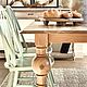 Стол обеденный из массива дуба. Столы. LifeyHome. Ярмарка Мастеров.  Фото №4