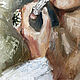 Девушка с помадой, картина в спальню, картина в ванную. Картины. Мария Роева  Картины маслом (MyFoxyArt). Ярмарка Мастеров.  Фото №5