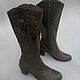 Vintage boots,genuine leather,vintage Italy,size 38. Vintage shoes. Ledy Charm. My Livemaster. Фото №5