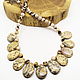 Savannah beads (calcite, auripigment, pyrite, marble), Beads2, Gatchina,  Фото №1