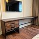 Стол из дерева и металла. Столы. WOOD LOFT (woodloftmsk). Ярмарка Мастеров.  Фото №4
