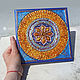 Order Pintura de Mandala ámbar de la prosperidad en lienzo hecho a mano. real-mandala. Livemaster. . Pictures Фото №3
