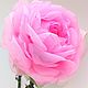 Rim with a rose from the fabric ' Rosalia'. Children\'s tiaras. Tatyana Smolyanina. Интернет-магазин Ярмарка Мастеров.  Фото №2