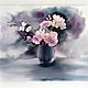 Цвет сакуры (вишневый цвет) - акварельная картина. Cherry blossom. Картины. Olga OZ Gallery. Интернет-магазин Ярмарка Мастеров.  Фото №2