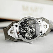 Украшения handmade. Livemaster - original item watches: Verne ( grey ). Handmade.