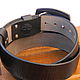 Men's belt,leather,handmade,for jeans. Straps. Marik Leather Craft. Online shopping on My Livemaster.  Фото №2