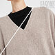 Jerseys: Cashmere Sweater Nude Women's Sweater. Sweaters. xelga88. Online shopping on My Livemaster.  Фото №2