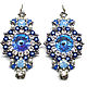 Master class on earrings ' Ice Queen'. Knitting patterns. Victoria's Tutorials. Online shopping on My Livemaster.  Фото №2