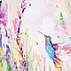 Диптих «Hummingbird in lavender » 50/50см х 2. Картины. ЖИВОПИСЬ ПОЗИТИВ (paintingjoy). Ярмарка Мастеров.  Фото №5