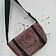 Сумка почтальонка из канваса "Онфим". Сумка почтальона. СУМКИ С ИСТОРИЕЙ. Ярмарка Мастеров.  Фото №5