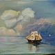 Marine Painting Ship at Sea, Pictures, Novokuznetsk,  Фото №1