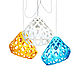 Three-color chandelier ZAHA LIGHT 30, Chandeliers, St. Petersburg,  Фото №1