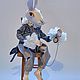 Mr. Robert White-Rabbit  - interpretation from "Alice's adventures in. Stuffed Toys. katedolls. Online shopping on My Livemaster.  Фото №2