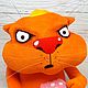 Order Food won't eat itself! Soft toy plush red cat Vasi Lozhkina. Dingus! Funny cats and other toys. Livemaster. . Stuffed Toys Фото №3