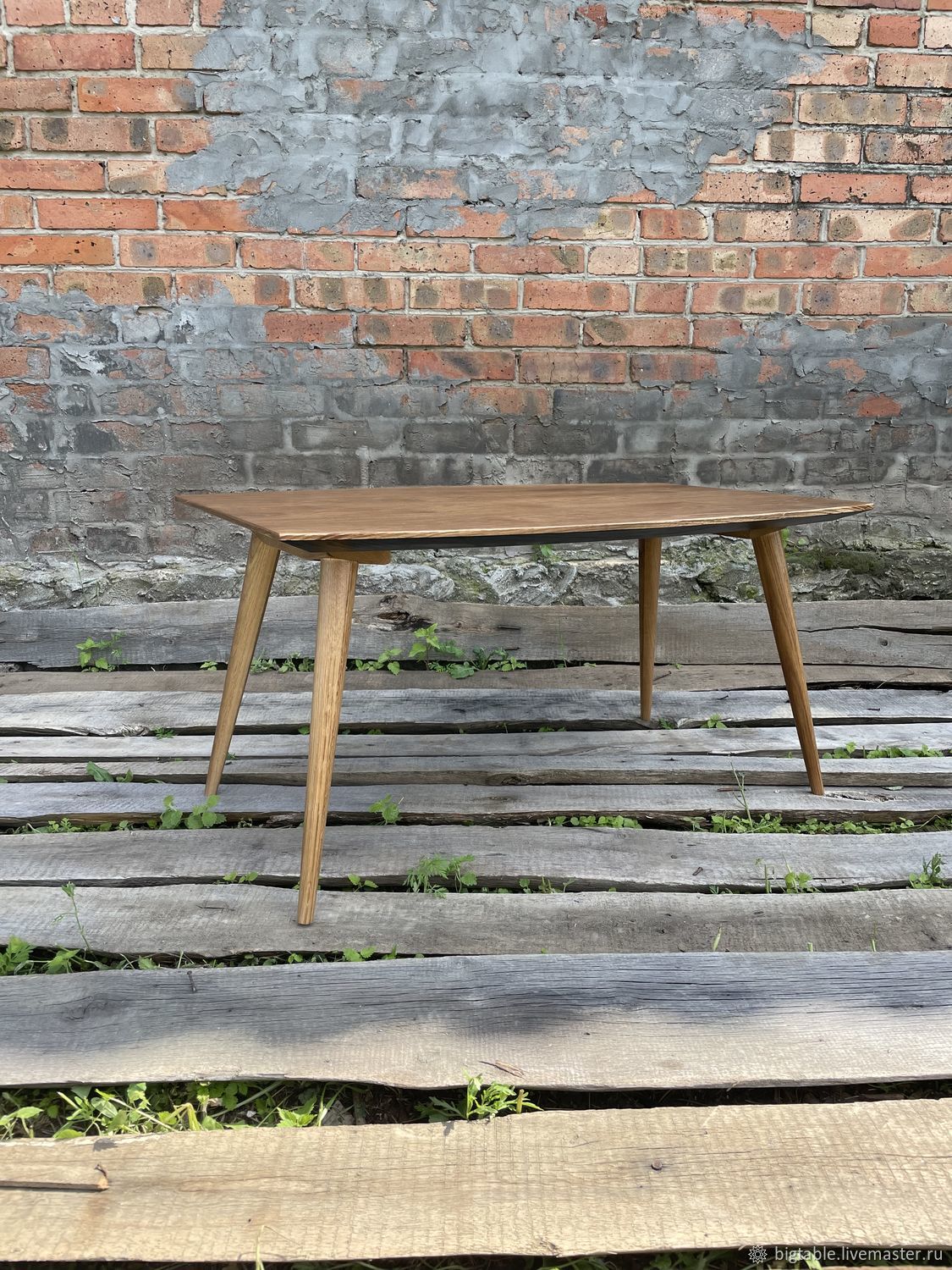 Стол журнальный деревянный из дуба эконом в интернет-магазине на ...