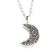 Order Agate moon pendant, silver stones pendant, sparkling pendant. Irina Moro. Livemaster. . Pendants Фото №3