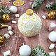 Order Soap Christmas volumetric Christmas ball. Soap-making workshop. Livemaster. . Soap Фото №3