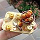 Order Food for dollhouse - Board with apples for dollhouse miniature. MiniDom (Irina). Livemaster. . Doll food Фото №3