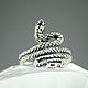 Order Snake ring made of 925 sterling silver HH0036. Sunny Silver. Livemaster. . Rings Фото №3