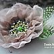 Order Flowers of my garden: Delicate rose. taniakontis. Livemaster. . Brooches Фото №3