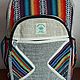 Multicolored ethnic backpack made of hemp thread. Backpacks. IndianBoho. Online shopping on My Livemaster.  Фото №2