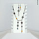 Jewelry set with tiger eye and pearls. Necklace and earrings. Jewelry Sets. talking-sweater. My Livemaster. Фото №4