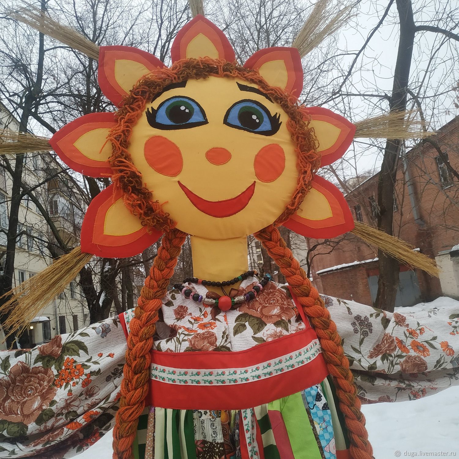 Чучело или кукла Масленицы в интернет-магазине Ярмарка Мастеров по цене ...