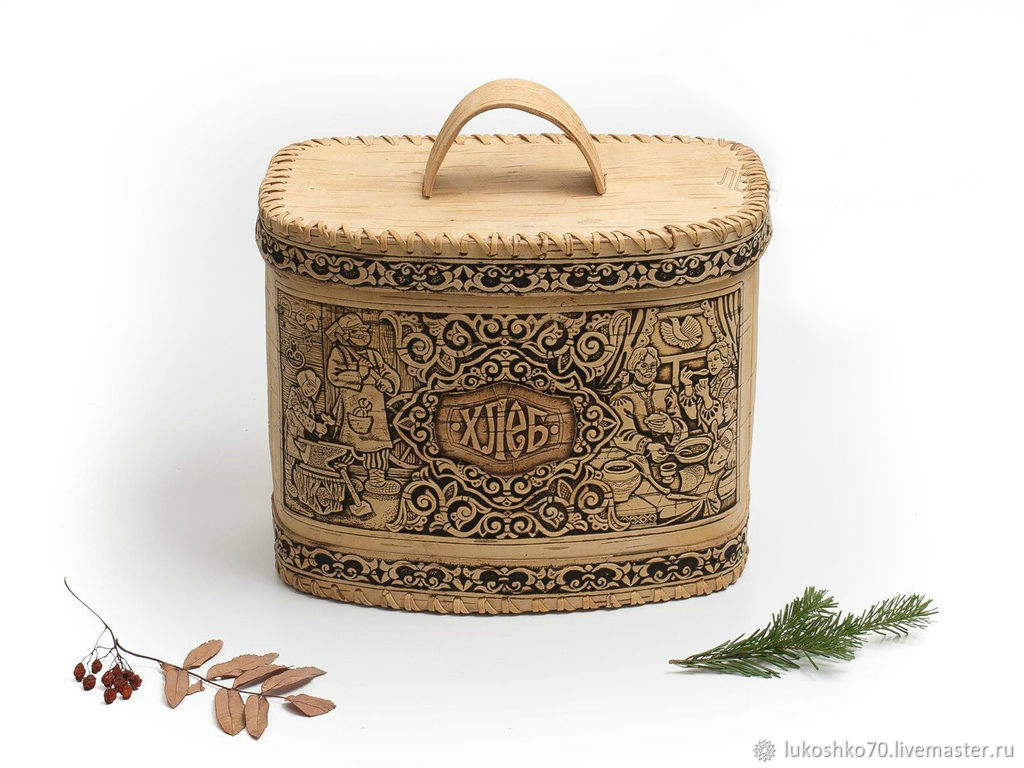 Wooden cat 'Bread'. Box for storage, The bins, Tomsk,  Фото №1