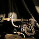 Модель бластера в стиле техно-арт, стимпанк, Сувенирное оружие, Москва,  Фото №1