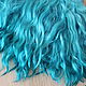 Order Mohair tress (blue) (for dolls). Hair and everything for dolls. Livemaster. . Doll hair Фото №3