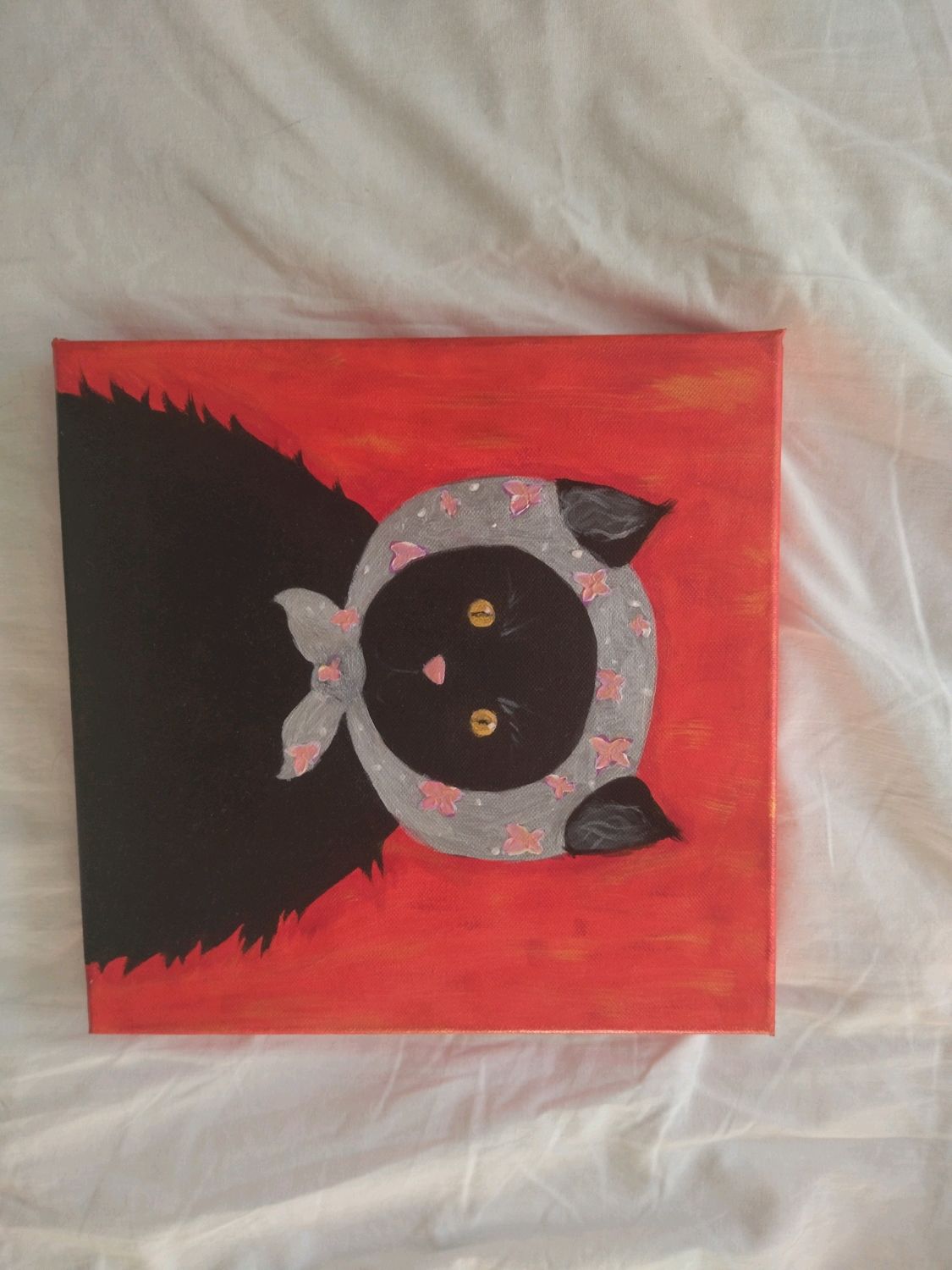 Картина \"Кот в платке\" в интернет-магазине на Ярмарке Мастеров ...