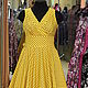 Vestido al estilo de los años 50 'Schisandra 2'. Sundresses. Moda No Time. Интернет-магазин Ярмарка Мастеров.  Фото №2